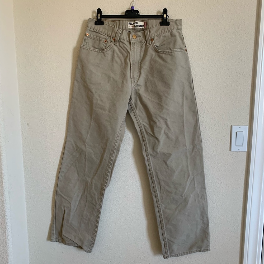 Vintage Levi’s 559 Relaxed Straight Khakis